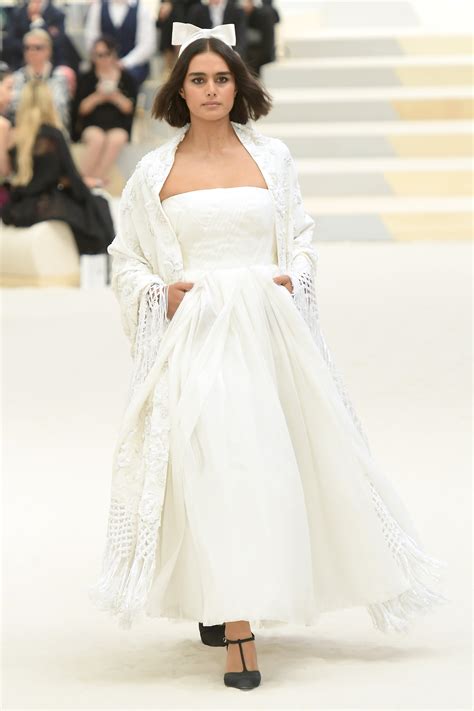 chanel couture wedding gowns|Chanel formal gowns.